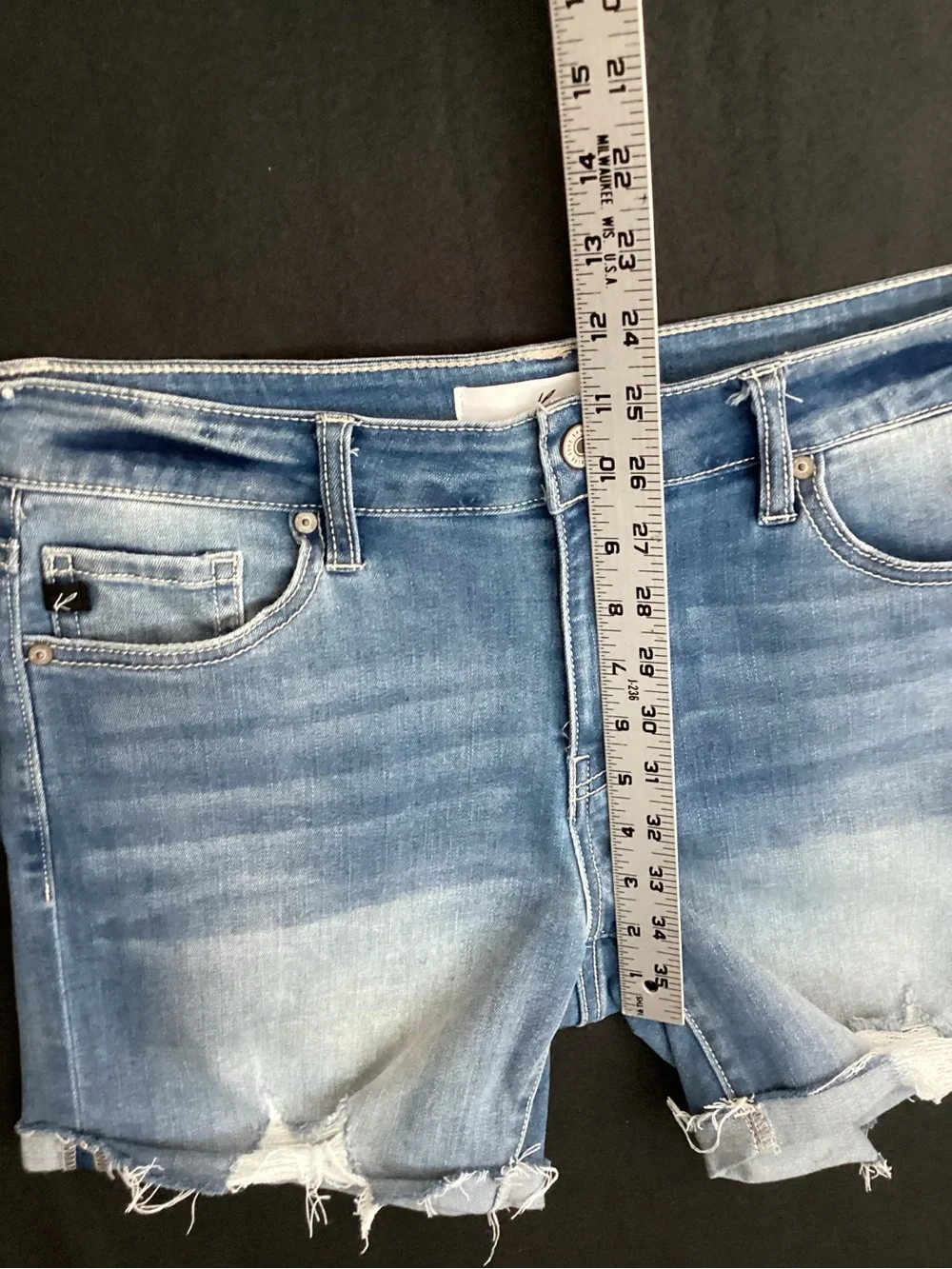 Kancan women’s jean shorts
